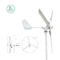 Włókno nylonowe 3 ostrza Turbina wiatrowa Generator wiatrowy Prędkość 10 m/s